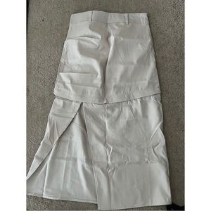 NWOT dream detachable cargo skirt with slit